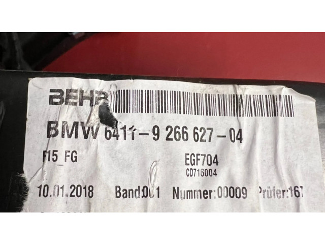 Вентилятор печки 9266627, 64119266627 BMW X5 F15