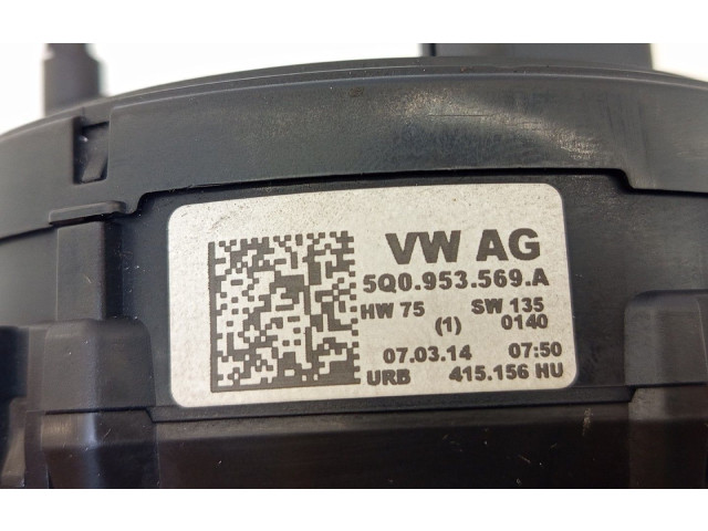 Подушка безопасности водителя 5Q0953569A Volkswagen Golf VII