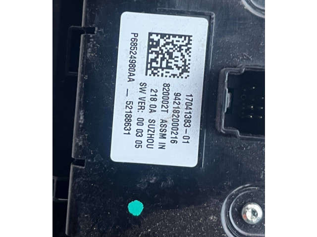 Центральный пульт управления 52188631, 942182000216 Jeep Compass