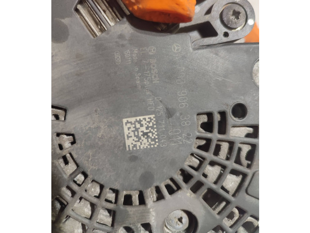 Генератор A0009063822, 0125711043   Mercedes-Benz GLA W156      
