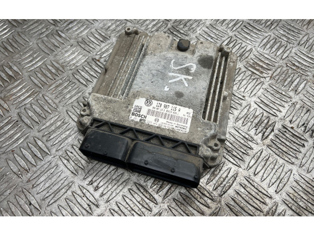 Блок управления двигателя 1Z0907115A, 8P0907115B Skoda Octavia Mk2 (1Z)