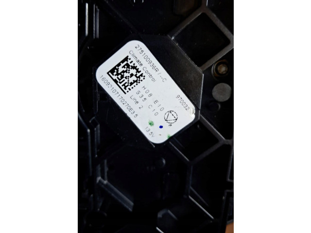 Блок управления климат-контролем 275100936R Dacia Sandero