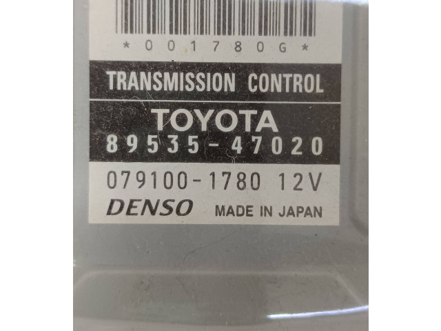 Блок управления коробкой передач 001780G, 0791001780   Toyota Prius (XW20)