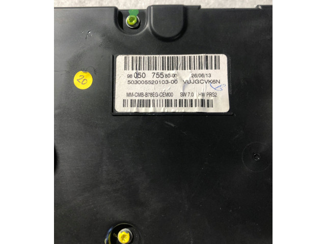 Панель приборов 9805075580 Citroen C4 II Picasso