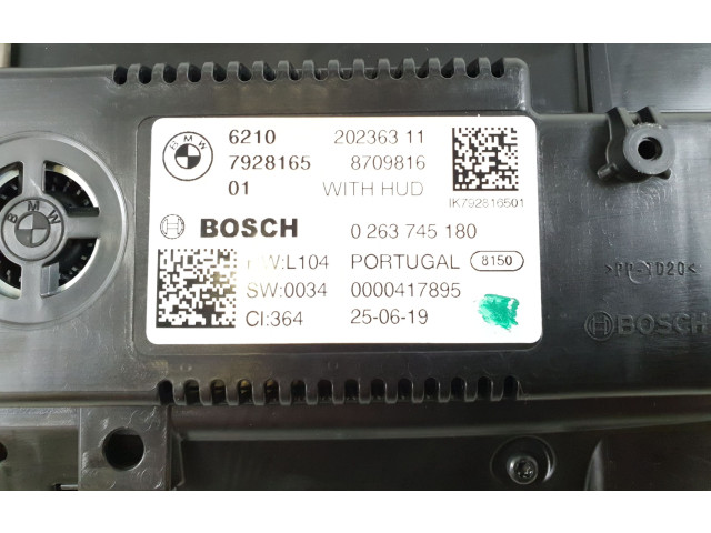 Панель приборов 8709816, 0263745180 BMW Z4 g29