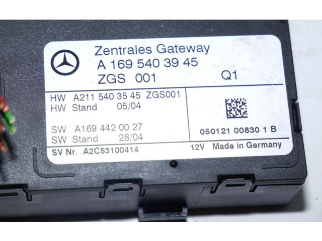 Блок управления A1695403945, A1695403945   Mercedes-Benz A W169