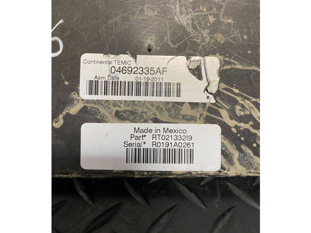 Pojistková skříňka 68217405AB, RT032742J0 Dodge Grand Caravan 2014