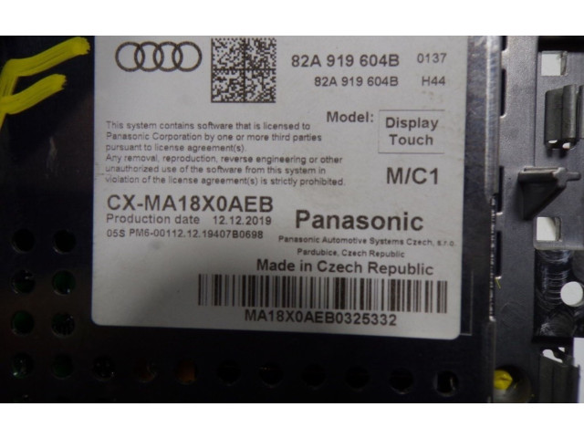 Дисплей 82A919604B, 82A919604B Audi A1