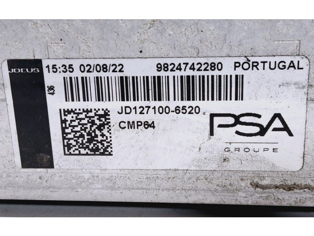 Интеркулер  9824742280   Peugeot 2008 II 