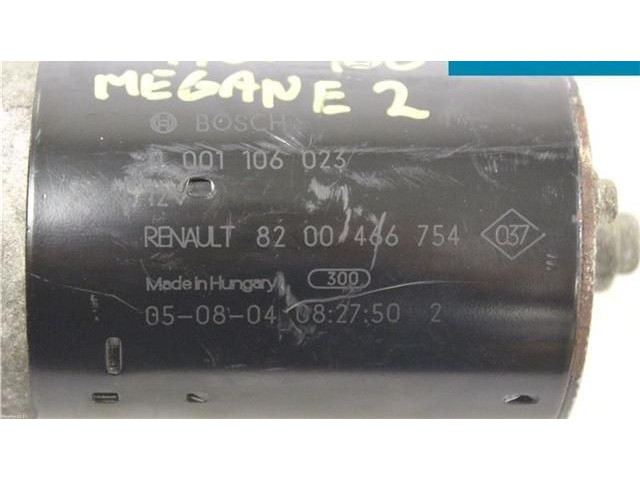 Стартер 8200792969, 0001106023   Renault Megane II   для двигателя F4R-770