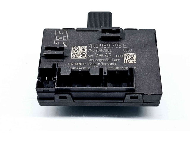 Блок комфорта 7N0959795E   Skoda Yeti (5L)   