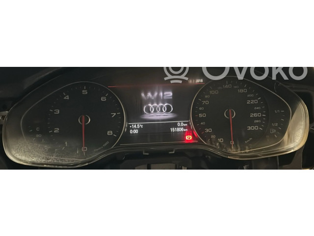 Přístrojová deska Audi A8 S8 D4 4H 2013 4H0920930C, 0263670063