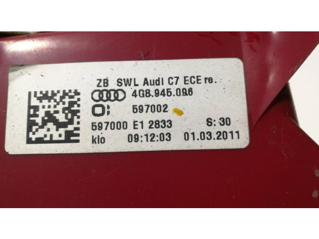 Задний фонарь 4G8945096, 4G8945095 Audi A7 S7 4G 2011-2017 года