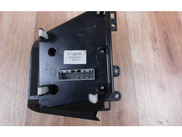 Блок управления климат-контролем SAJAA2710, G41NH806L Honda CR-Z