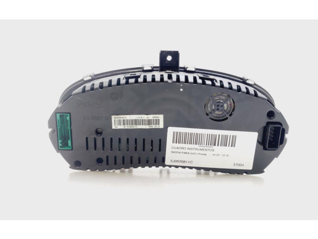 Панель приборов 5J0920811C   Skoda Fabia Mk2 (5J)       