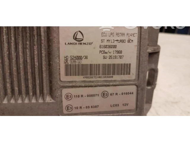 Řídící jednotka 616036000 Opel Astra J