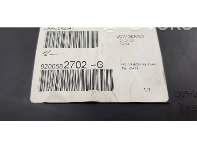 Панель приборов 8200582702, 8200582702 Renault Clio III