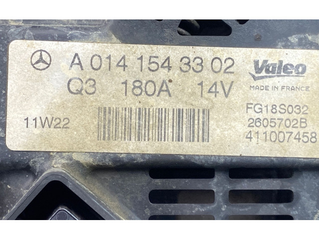 Генератор A0141543302, 2605702B   Mercedes-Benz GLK (X204)      