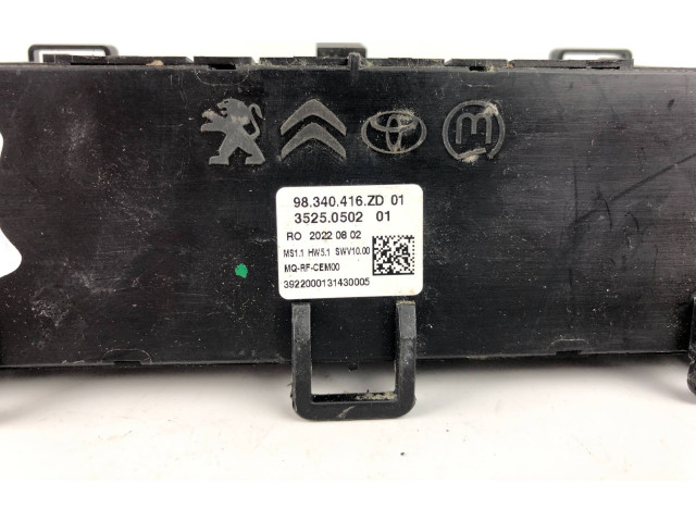 Блок управления климат-контролем 98340416ZD Citroen Berlingo