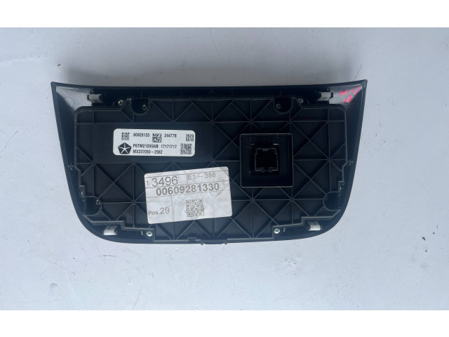 Блок управления климат-контролем 00609281330, 60928133   Jeep Compass