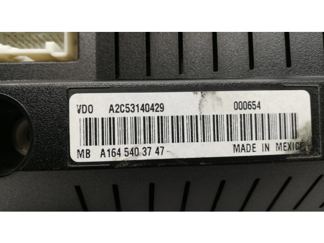 Přístrojová deska Mercedes-Benz GL X164 2006 A1645403747, A1645401911