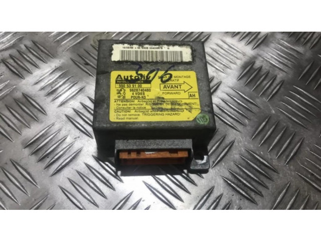 Блок подушек безопасности 550539100, 9628740480 Peugeot 306