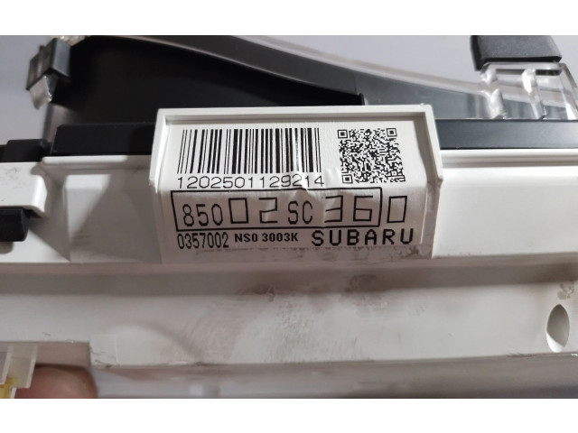 Панель приборов 85002SC360   Subaru Forester SH       