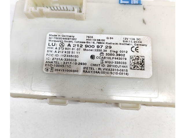 Блок управления A2129009729, A2129010107   Mercedes-Benz GLE (W166 - C292)