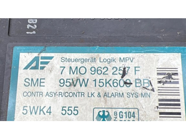 Блок комфорта 7M0962257F, 5WK4555 Ford Galaxy