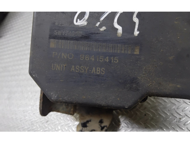 Блок АБС 96415415, 96415415   Chevrolet  Rezzo  2000 - 2011 года