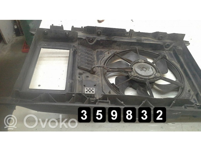 Вентилятор радиатора 1600hdi Citroen C4 Grand Picasso