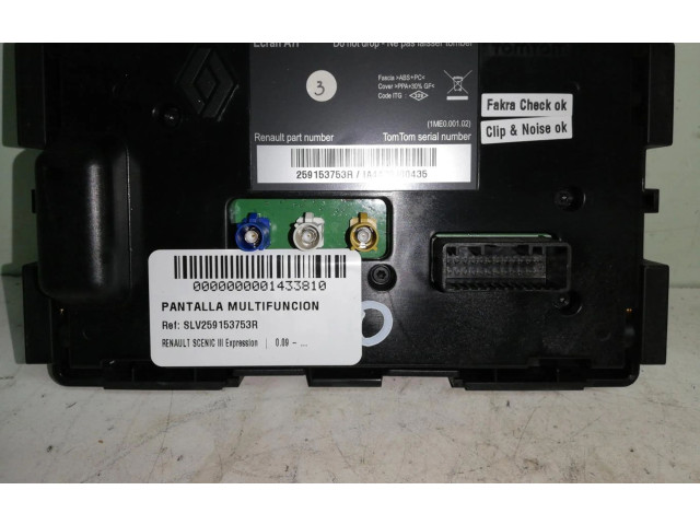 Дисплей    SLV259153753R   Renault Scenic III -  Grand scenic III
