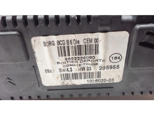 Дисплей 9662226080, 102602003 Citroen C4 I