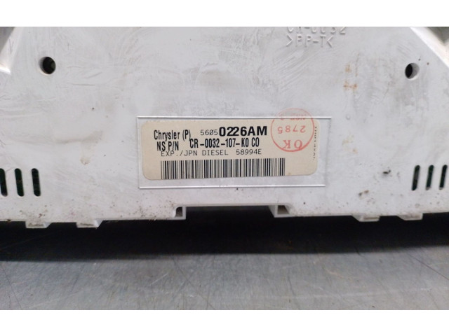 Панель приборов 56050226AM, 56050226AJ Jeep Grand Cherokee (WK)