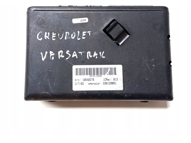 Блок управления 16640270   Chevrolet Trans Sport
