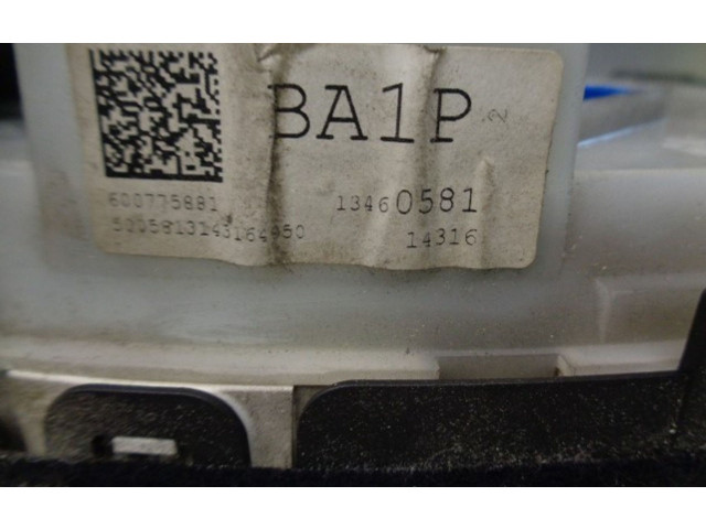 Přístrojová deska Opel Zafira C 2015 13460581, 600775881