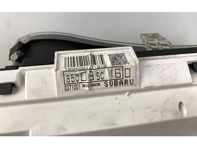 Панель приборов 85003SC160   Subaru Forester SH       