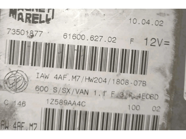 Блок управления 73501877 Fiat Seicento/600