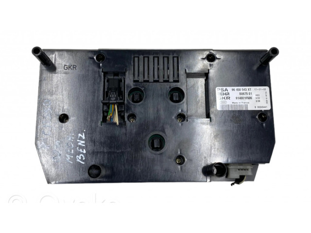 Блок управления климат-контролем 96450543XT, B067501 Citroen Xsara Picasso