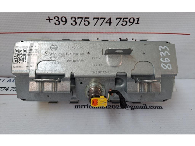 Подушка безопасности пассажира 5J1880202, 5J1880202   Skoda Fabia Mk2 (5J)