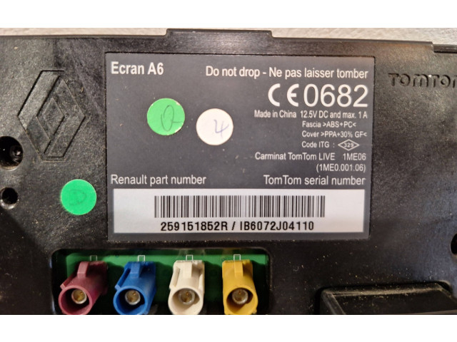 Дисплей    259151852R   Renault Clio III