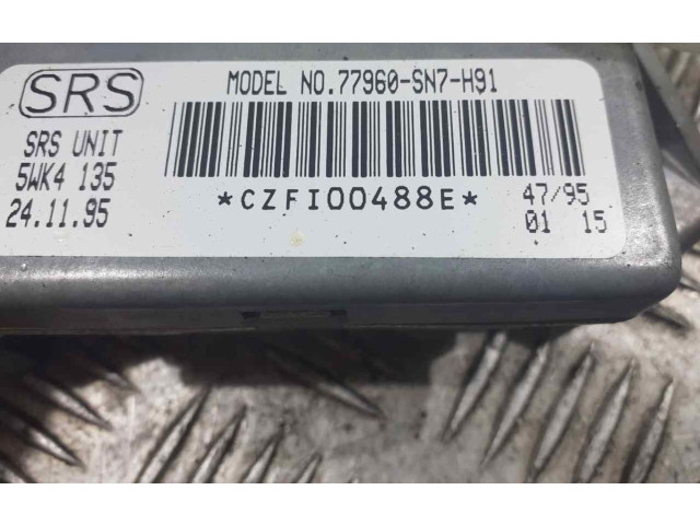 Блок подушек безопасности 77960SN7H91   Honda Accord