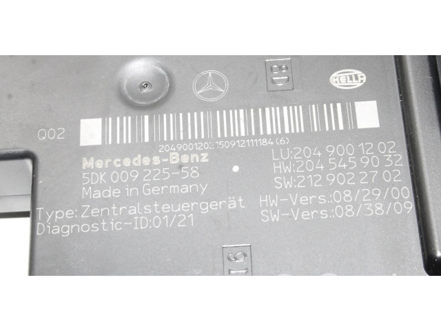 Pojistková skříňka 2049001202 Mercedes-Benz C W204 2010