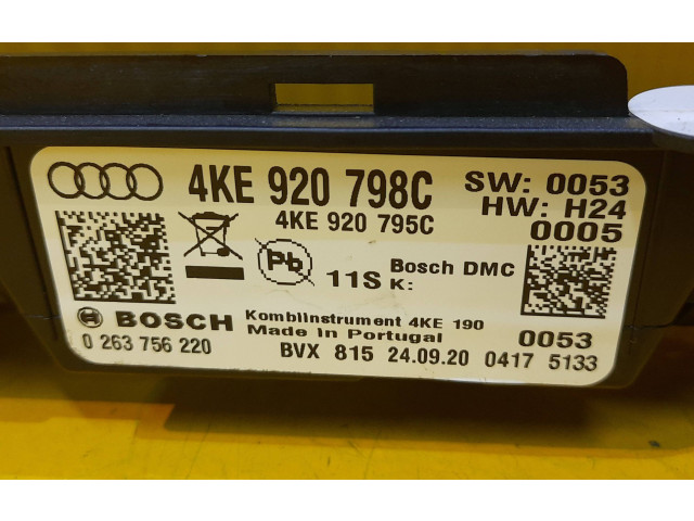 Панель приборов 4KE920798C, 4KE920798C Audi e-tron