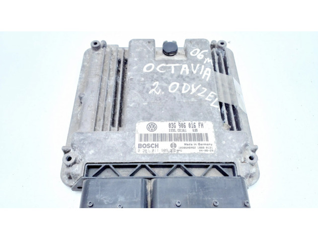 Řídící jednotka 045906019CJ, 0281013180 Skoda Roomster (5J) 2007