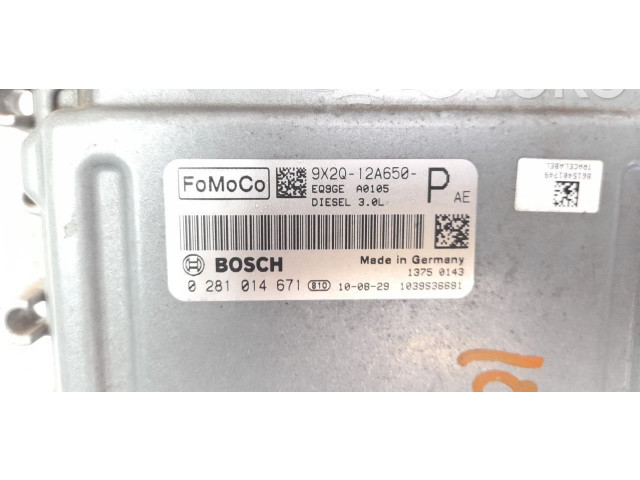 Řídící jednotka 9X2Q12A650AE, 0281014671 Jaguar XF X250 2010