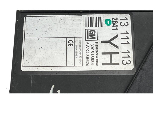 Блок комфорта 13111113, 330518684 Opel Meriva A