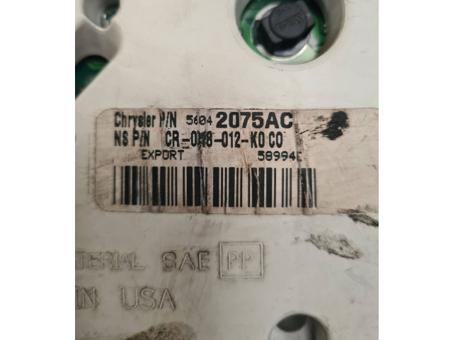 Панель приборов 56042075AC, CR0018012KK0C0 Jeep Grand Cherokee (WJ)