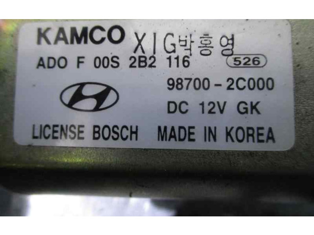 Моторчик заднего дворника 987002C000, F00S2B2116    Hyundai Coupe