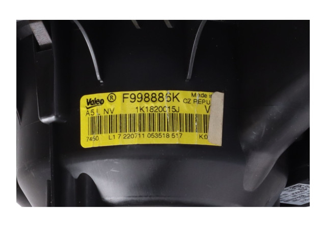 Вентилятор печки 1K1820015P Volkswagen Golf VI